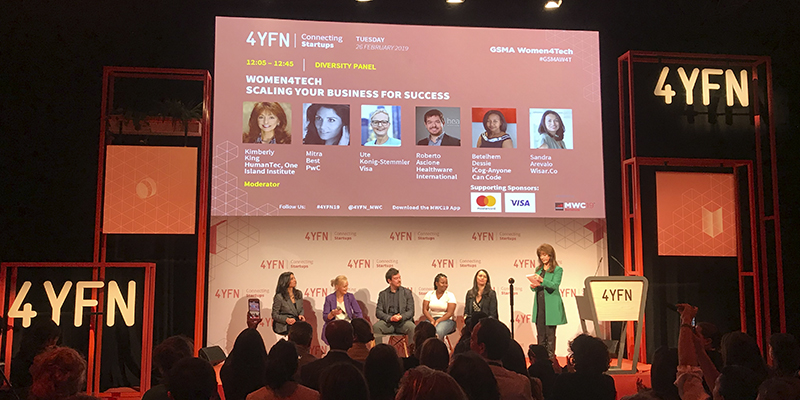 Participamos en el “Women4Tech: Scaling your Business for Success” en 4YFN-Blog Wisar